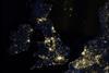 UK lights viewed from space