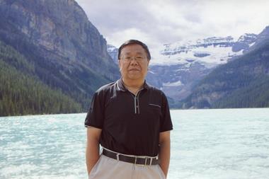 Qiu in Banff, Canada, in 2012