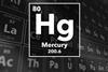 Periodic table of the elements – 80 – Mercury