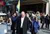 Mr. Doug Ford, the newly elected leader of Conservative Party joined the crowd during the Saint Patrick Day Parade in the city in March 2018