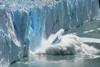 Climate Change - Antarctic Melting Glacier in a Global Warming Environment