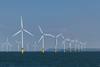 An image showing an offshore windmill farm