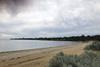 A deserted beach