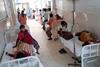 An image showing hospital beds in Eluru, India