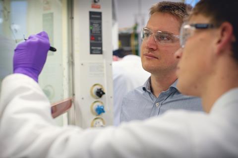 Image shows Robert Phipps, AstraZeneca chemistry award winner