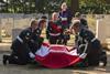 An image showing soldier remains being laid to rest