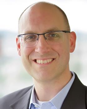 Portrait of Matt Repasky, senior vice president of Life Sciences Products at Schrodinger