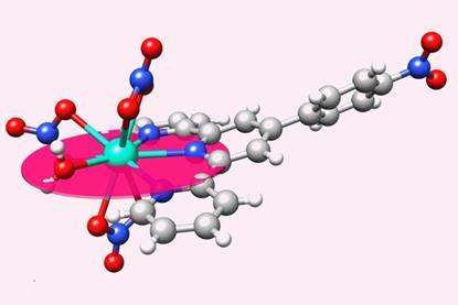 An image showing a berkelium complex