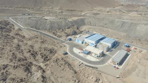 The Tocopilla desalination plant