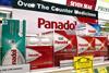 Panadol on a pharmacy shelf