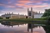 King's College in Cambridge at sunrise