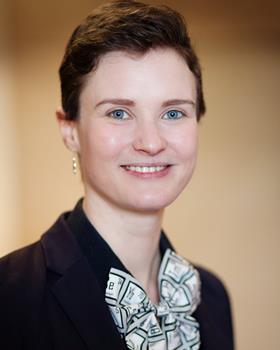 Portrait photo of Nessa Carson, digital champion at AstraZeneca