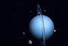 Image showing 3D rendering of Uranus planet