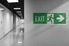 Exit sign