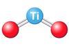 titanium dioxide molecular model