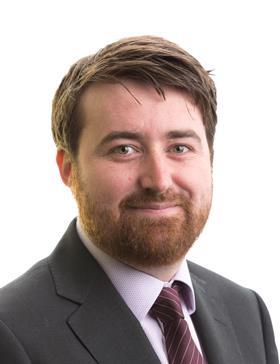 Portrait headshot of Stephen Hendry